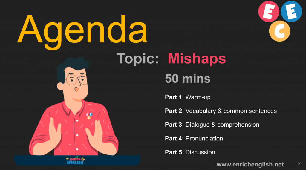 Bài 11: Mishaps - tài liệu tiếng Anh miễn phí