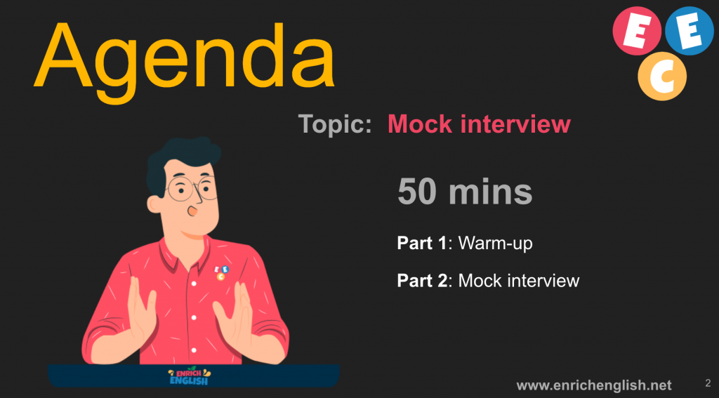 Bài 6: Mock Interview - tài liệu tiếng Anh miễn phí